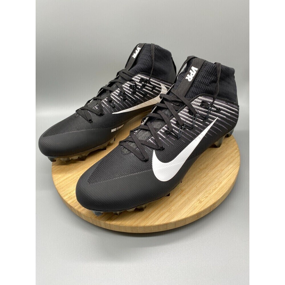 Nike Shoes Mens 14.5 Vapor Untouchable 2 Black Football Cleats Black 924113-001 - Picture 6 of 13